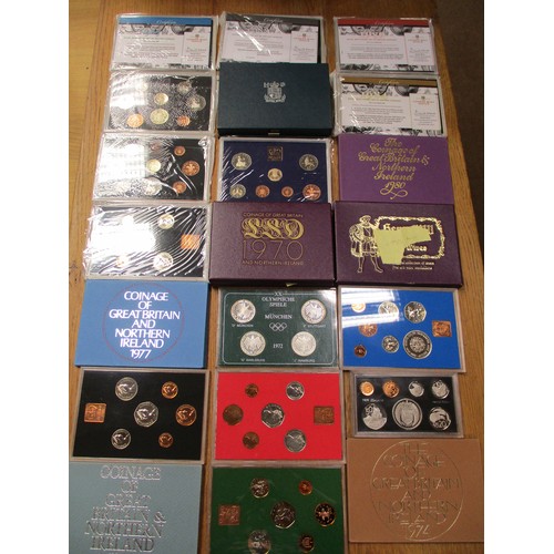 846 - Collection including GB platinum Charles I pattern proof, silver proofs Bahamas 1971 and 1972 proof ... 