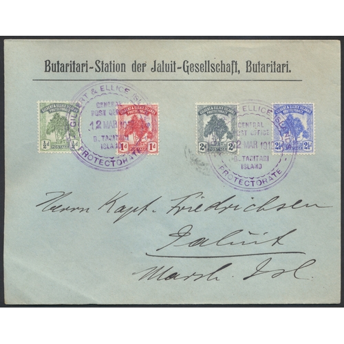 106 - Gilbert and Ellice Islands. Seln of philatelic covers addressed locally to the Marshall Islands bear... 