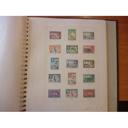 114 - Nyasaland. M/U coln in albums, on album pages, and loose in packets, incl 1945 set M, and U, 1948 RS... 