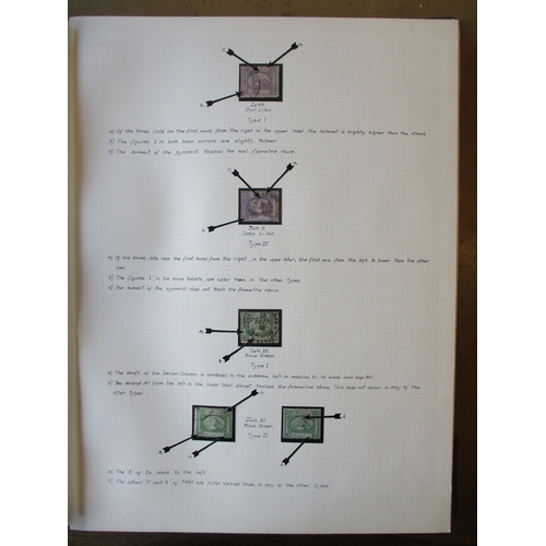 128 - Egypt. A very well-presented early to modern M/U coln in 3 albums and loose, incl 1866 vals to 10pi ... 