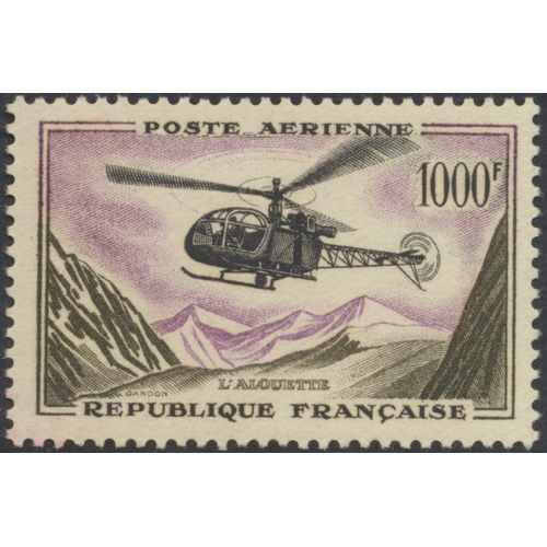 135 - France. 1940-2009 M/UM coln in 11 Lindner albums, incl 1943 National Relief Fund strip UM, 1946-53 P... 