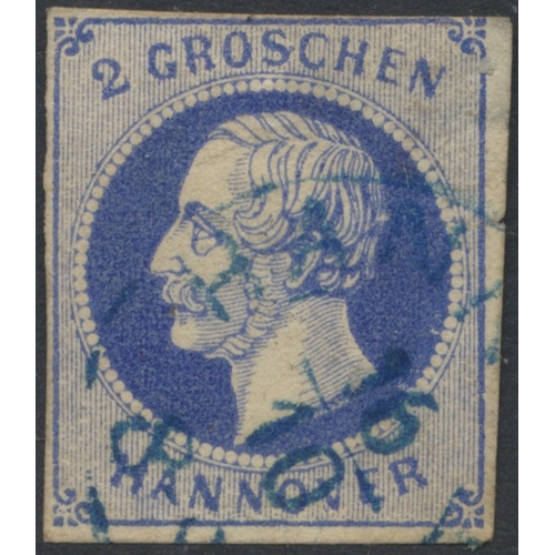 141 - German States. M/U coln in 1 stockbook which is a nice collection of these difficult issues in above... 