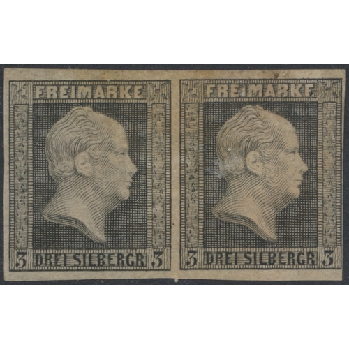 141 - German States. M/U coln in 1 stockbook which is a nice collection of these difficult issues in above... 