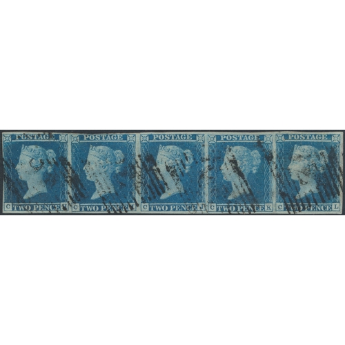 165 - QV-QEII, M/U coln on Hagner leaves, incl 1840 1d black unused, with 4 margins though cut into at lef... 