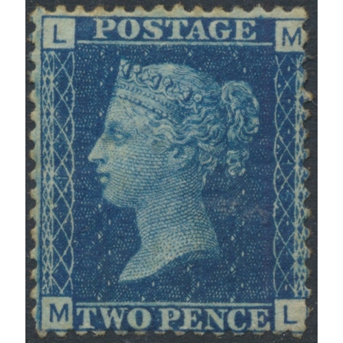 165 - QV-QEII, M/U coln on Hagner leaves, incl 1840 1d black unused, with 4 margins though cut into at lef... 