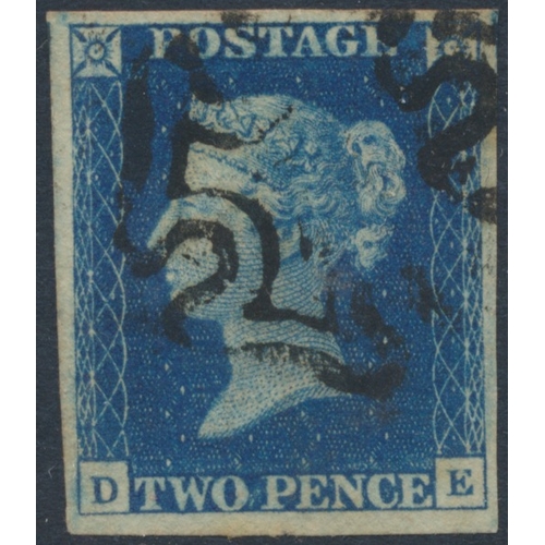 199 - QV, Postal material with Manchester postmarks incl 1d Mulready with a red M/C and Sep 1840 Mancheste... 