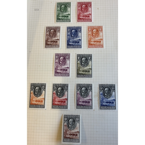 2 - QV-QEII BC Mostly Mint with some used issues in one Simplex album, majority of issues are hinged to ... 