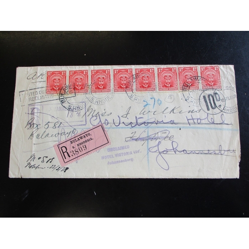 20 - British Africa KGV-QEII M/U misc, partially sorted, loose accumulation noting hundreds of covers and... 