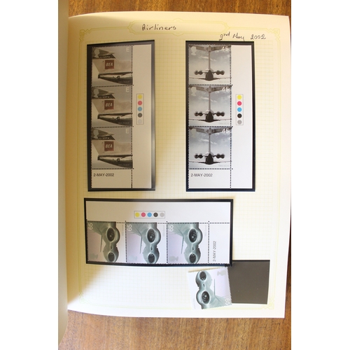 244 - 2002-2004 UM coln incl Traffic Light blocks/strips in SG Simplex album. Valid face value £795. (V)