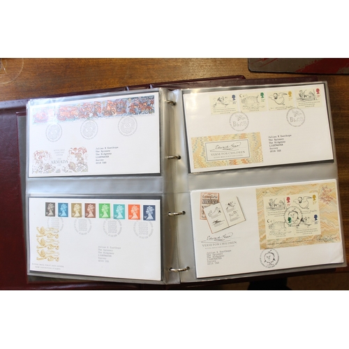 310 - FDCs ranging 1969-2013 with few PNCs/PMCs and 2012 Olympics in 13 RM binders. (3B)