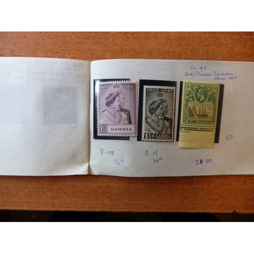 47 - BC, early to modern M/U coln in albums and loose in packets. Incl Gambia 1948 RSW £1 UM, Leeward Is ... 