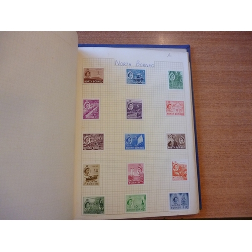 52 - World misc, M/U coln in old albums, incl an SG KGVI album with Aden 1939-48 set UM, 1951 surch new v... 