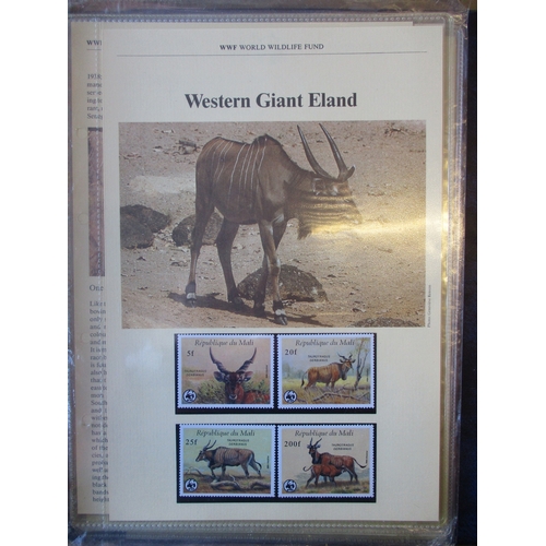 85 - Wildlife. Large World Wildlife Fund (WWF) coln in 35+ binders. WWF issues incl UM sets from a wide r... 