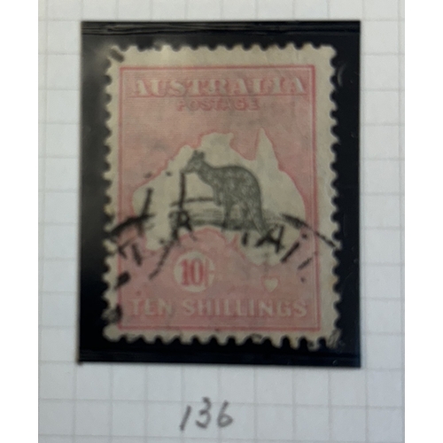 93 - Australia. QV-QEII Australia and Australian states coln in 5 albums and loose, incl South Australia,... 