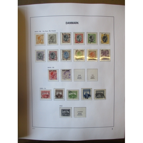 50 - Europe misc early to modern M/U coln in albums and stockbooks. Denmark and Sweden ranges in SG Davo ... 