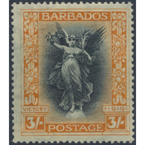 101 - Barbados. Coln M on stockbook pages, incl 1882-6 vals to 1/-, 1892-03 vals to 2s6d, 1897-8 Jubilee s... 