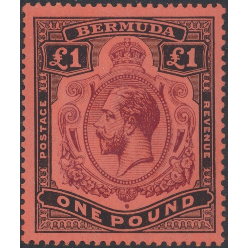 102 - Bermuda. Coln M on stockbook pages, incl 1865-03 vals to 1/-, 1883-04 vals to 1/-, 1906-10 set part ... 