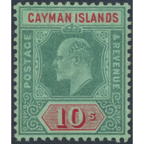 113 - Cayman Islands. Coln M on stockbook pages, incl 1902-5 vals to 1/-, 1907 5/-, 1907-9 vals to 10/-, 1... 