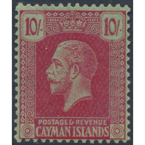 113 - Cayman Islands. Coln M on stockbook pages, incl 1902-5 vals to 1/-, 1907 5/-, 1907-9 vals to 10/-, 1... 