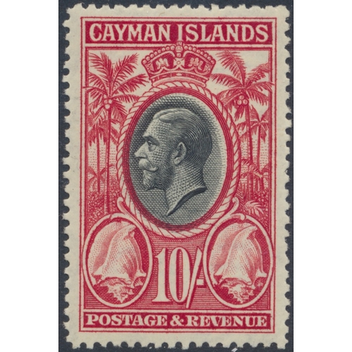 113 - Cayman Islands. Coln M on stockbook pages, incl 1902-5 vals to 1/-, 1907 5/-, 1907-9 vals to 10/-, 1... 