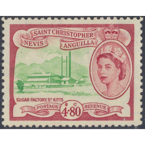 144 - St Kitts-Nevis. Coln M in a stockbook, incl Nevis 1882-90 vals to 2½d Ultramarine, St Kitts-Nevis 19... 