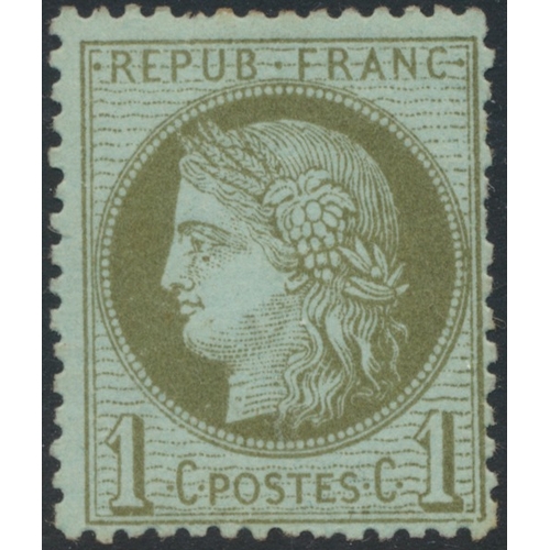 162 - France. M/U coln in 1 Hagner binder, incl 1849-52 Ceres vals to 40c U, 1853-61 Napoleon vals to 80c ... 