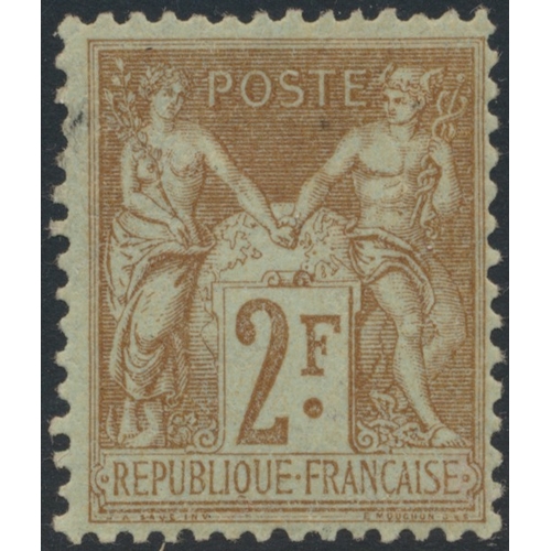 162 - France. M/U coln in 1 Hagner binder, incl 1849-52 Ceres vals to 40c U, 1853-61 Napoleon vals to 80c ... 