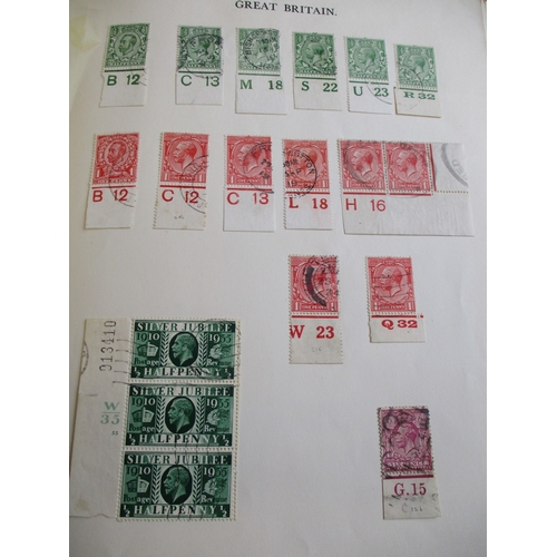 200 - QV-QEII used coln in old SG Windsor album, incl 1840 1d black, 1841 1d deep red-brown FU, 1864-79 1d... 