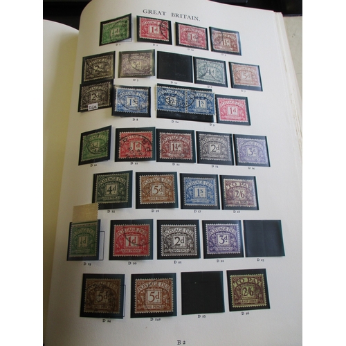 200 - QV-QEII used coln in old SG Windsor album, incl 1840 1d black, 1841 1d deep red-brown FU, 1864-79 1d... 