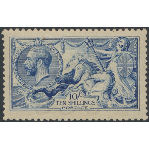 221 - A good seln of 1913-1919 Seahorses noting range of shades with mint issues incl Waterlow 2/6d (1), 1... 