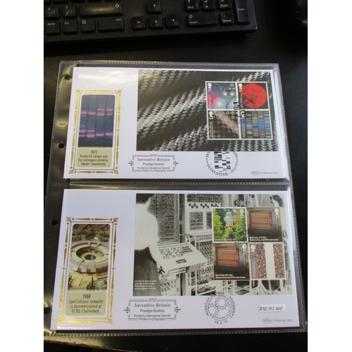 331 - Superb FDCs coln to 2019 in approx 37 binders, incl 28 RM binders. Mainly typed address RM covers to... 