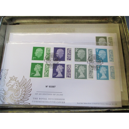 356 - Coln definitives FDCs to 2024 in 8 binders and loose, noting range 'New Booklet' FDCs with Special D... 