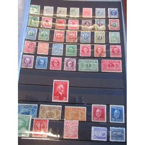 48 - Untidy worldwide miscellaneous accumulation in approx 43 stockbooks or old abums. Incl BC with NZ, M... 