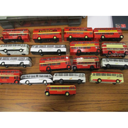 359 - EFE. Collection of 1/76 scale unboxed buses and coaches including Baxters, Central, Glasgow Corporat... 