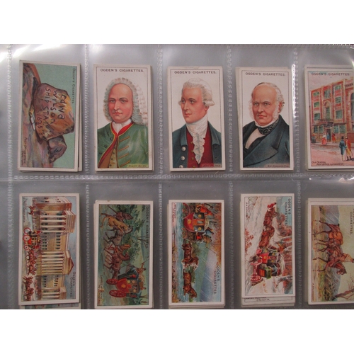 10 - Collection in 4 albums and loose including ranges from Churchman Prominent Golfers (regular size (19... 