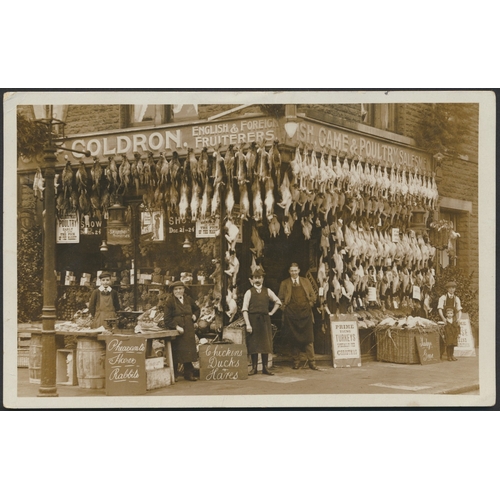 104 - Yorkshire. A valuable Bradford and area coln. in 19 period postcard boxes rich in better R.Ps. Stree... 