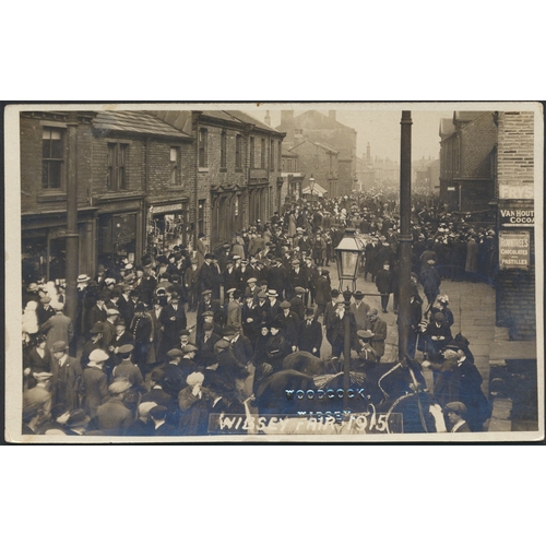 104 - Yorkshire. A valuable Bradford and area coln. in 19 period postcard boxes rich in better R.Ps. Stree... 