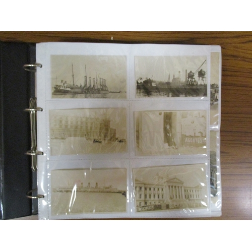 120 - Foreign. Argentina. A coln. in 2 large modern albums of views of the Port at Buenos Aires incl. earl... 