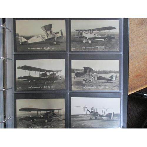 123 - Aviation. coln. in large modern album. WWI incl. Flying at Blackpool, Daily Mail Tours, Flying at He... 