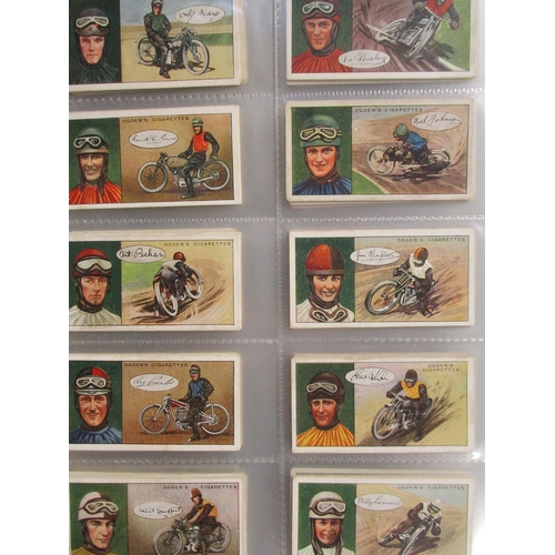 15 - Collection in 2 albums with complete sets including Carreras Raemakers War Cartoons (Black Cat), L&B... 