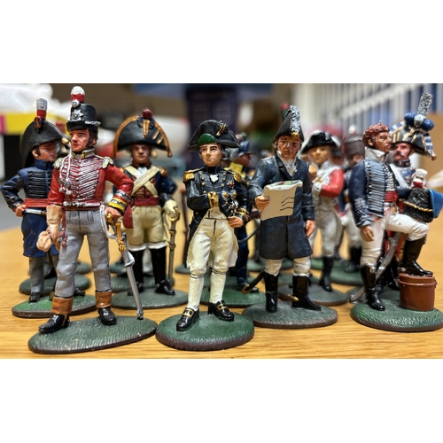 181 - Del Prado. Collection of unboxed generally very good model soldiers, nearly all from the Napoleonic ... 