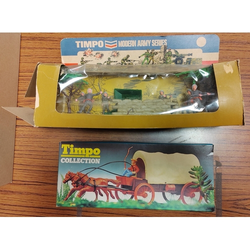 211 - Timpo. Collection generally very good in mostly fair to good plus boxes with Civil War and Wild West... 