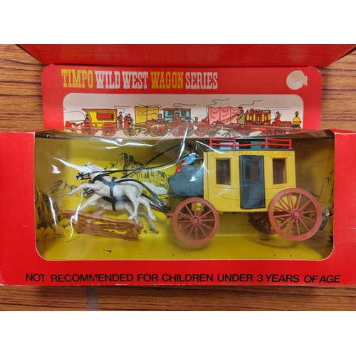 213 - Timpo. Wild West Wagon series No.270 and 271 generally excellent to near mint in good plus boxes. Qt... 