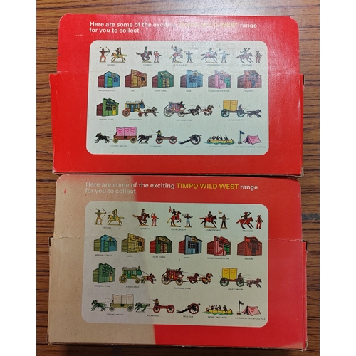 213 - Timpo. Wild West Wagon series No.270 and 271 generally excellent to near mint in good plus boxes. Qt... 