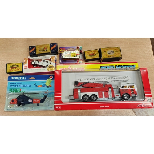 233 - Collection of cars, trucks, emergency vehicles etc. generally very good to near mint in mostly good ... 