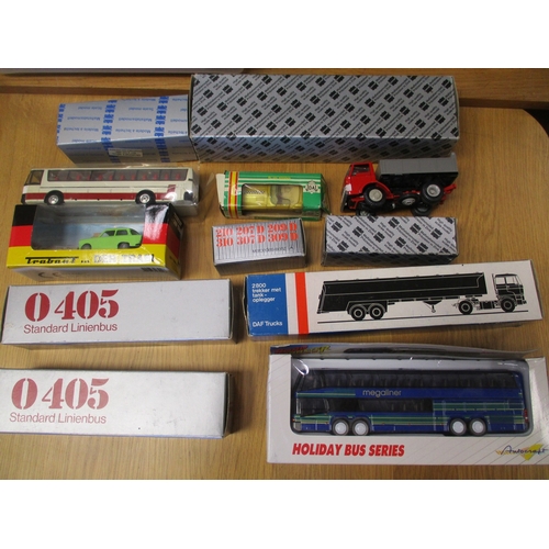 235 - Collection including ranges from Conrad, Hamm, Lion Toys, Mercedes Benz, Tekno etc generally excelle... 