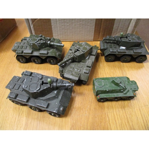 237 - Collection of unboxed military vehicles with ranges from Corgi, Dinky, Lesney, Maisto generally exce... 