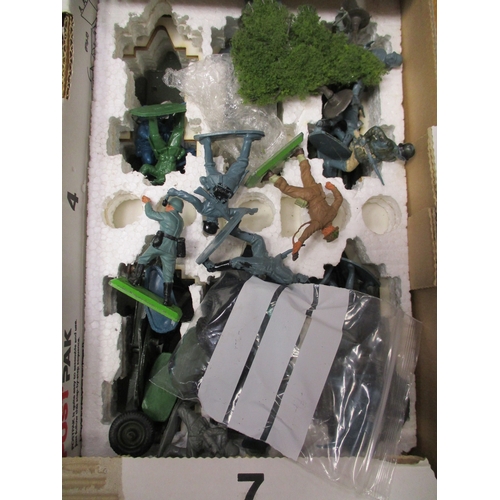 237 - Collection of unboxed military vehicles with ranges from Corgi, Dinky, Lesney, Maisto generally exce... 