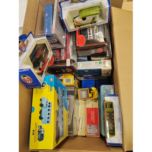 241 - Collection of boxed and unboxed cars, buses, trucks etc. generally excellent/mint mostly excellent b... 