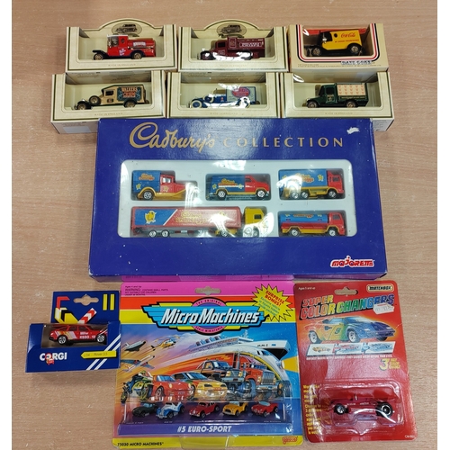 267 - Collection generally excellent to mint in mostly very good boxes with Corgi, Honda, Lledo, Matchbox,... 